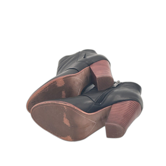 Halogen Brynn Black Leather Ankle Boot – Women’s Size 6.5 - Picture 8 of 8